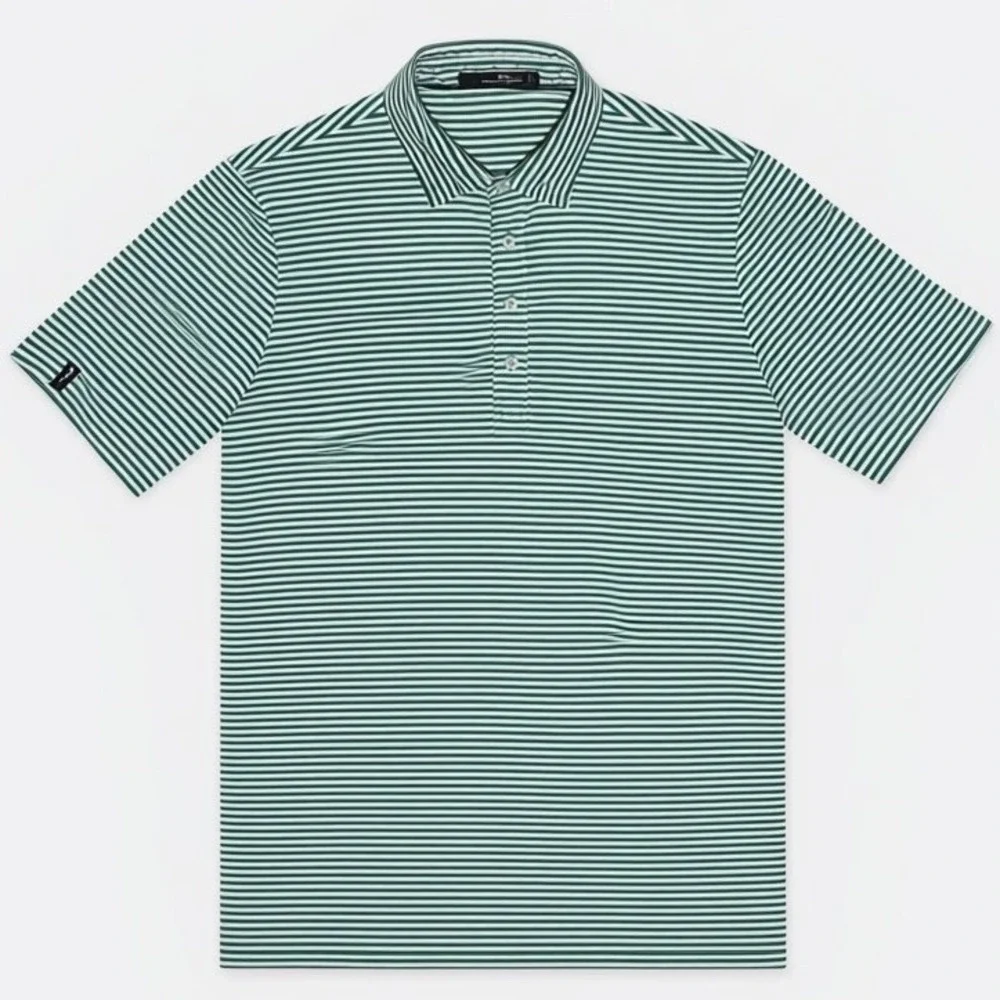 Ralph Lauren RLX Polo Shirt Golf Lightweight Mens XL Performance Stretch Striped